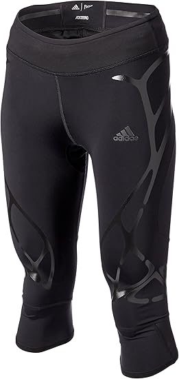 Amazon アディダス Adizero 3 4タイツw Eeq49 レディース ブラック Dn5619 日本 J Ot 日本サイズ2l相当 タイツ レギンス 通販