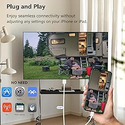 Lightning to HDMI Cable for iPhone Digital AV