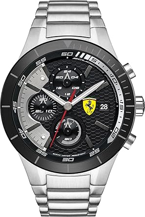 Scuderia Chronograph Black Dial Mens Watch-0830263