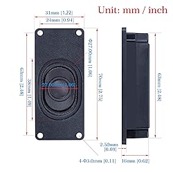 CQRobot Miniature Loudspeaker 3 Watt 4 Ohm Passive
