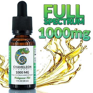 Full Spectrum Hemp Extract Oil for Anxiety | Pain Relief | Sleep Support - 1000mg Mint. Organic...