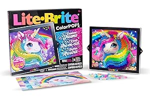 LITE BRITE Lite-Brite Color Pop Rainbows Edition