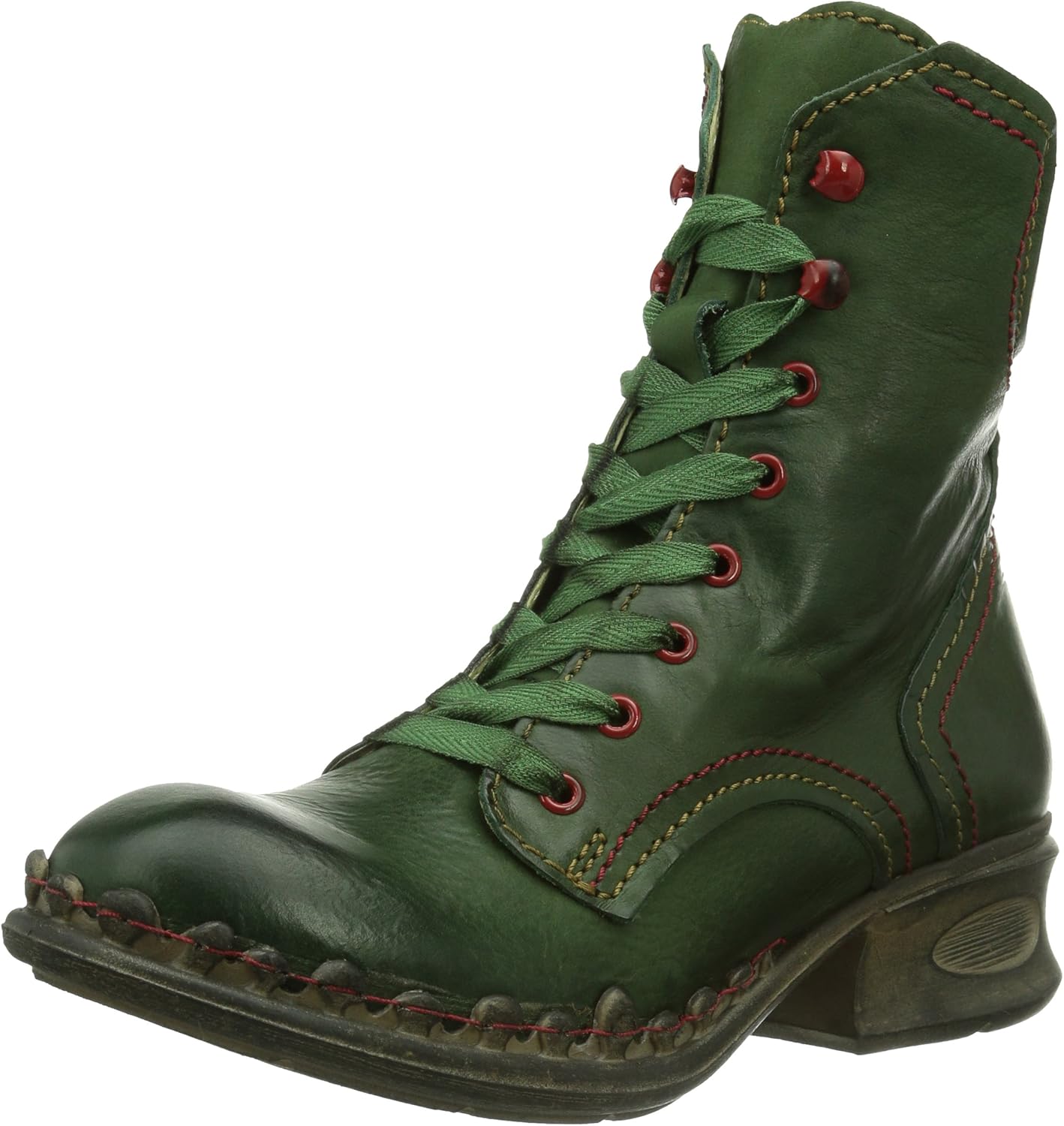 Rovers Damen Arana Combat Boots, Grün (Kiwi), 42 EU (8.5 UK) : Amazon