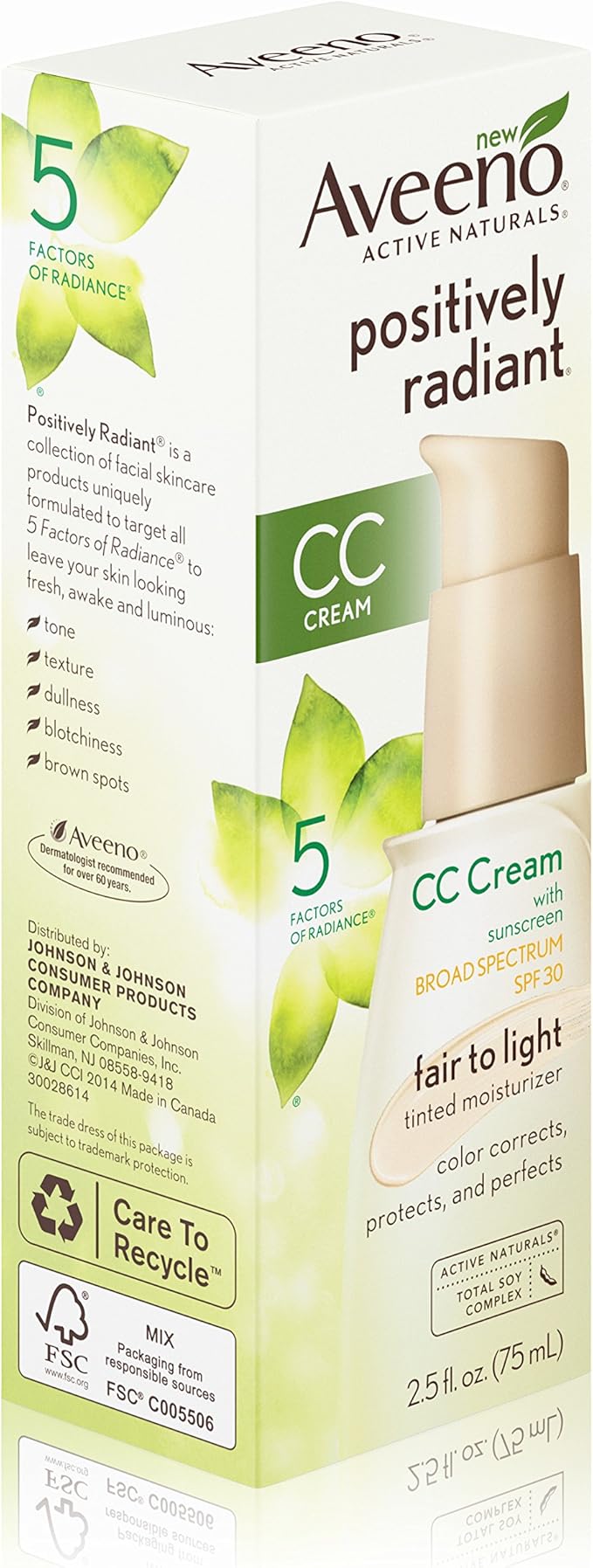 aveeno positively radiant tinted moisturizer