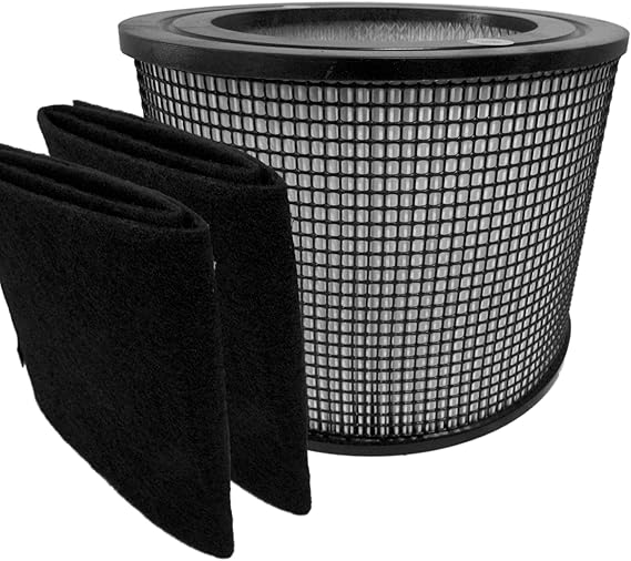 Premium Hepa Plus Filter 2 Carbon Prefilter Wraps for Filter Queen