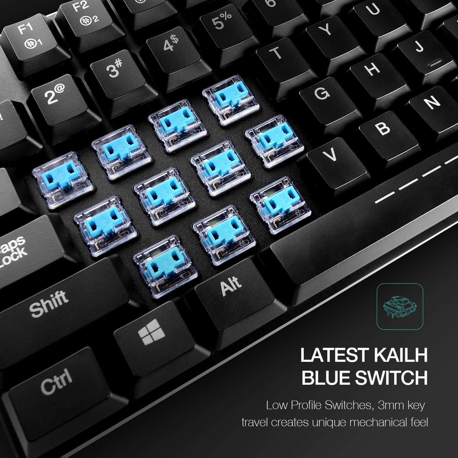 Would anyone know where I can buy keycap sets for the latest Kailh blue