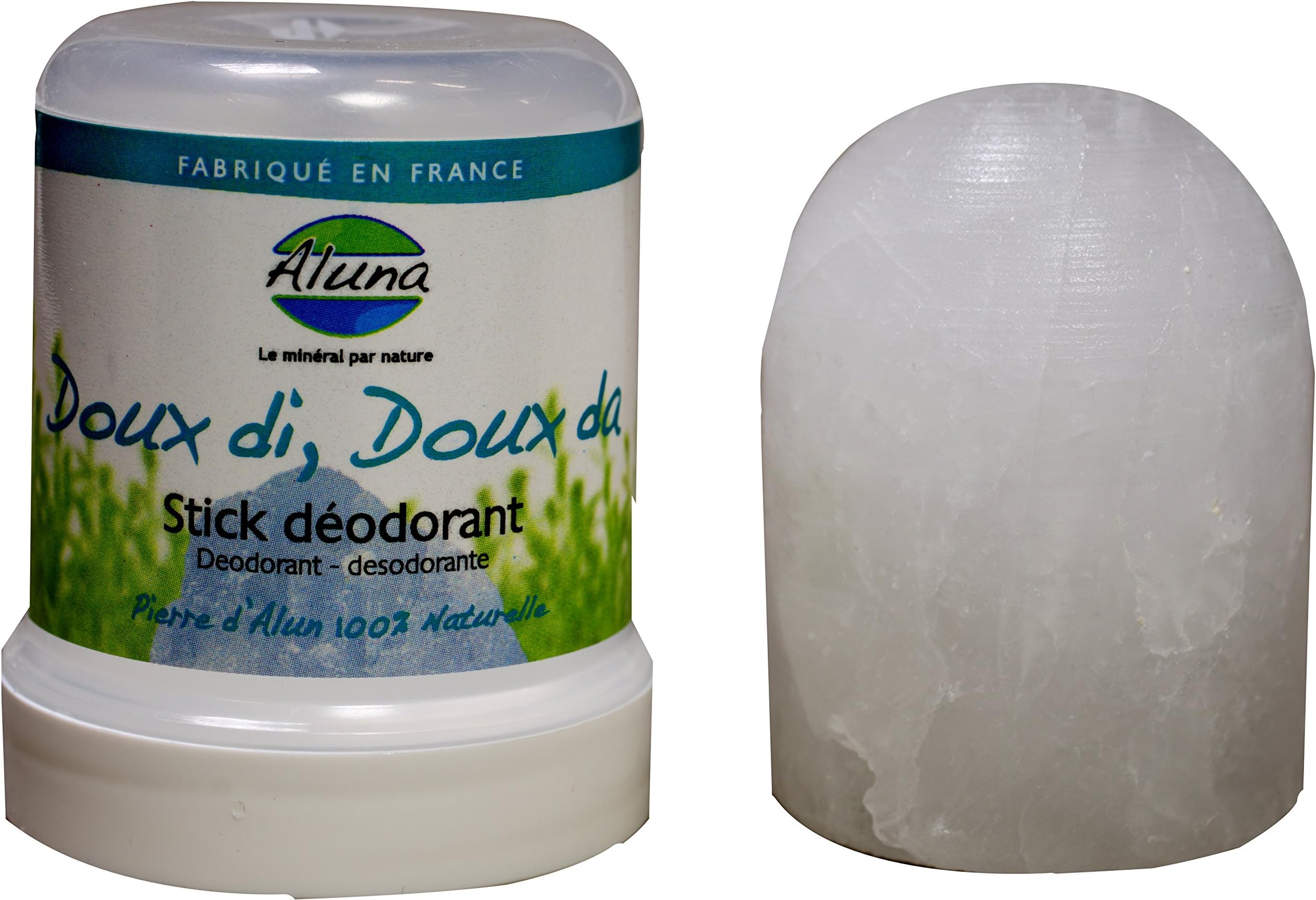 Laboratoires Osma Natural Deodorant and Astringent 100 Grams, Pure Potassium Alum, Made in France