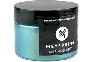 MEYSPRING Mermaid Dust Epoxy Resin Color Pigment - 50 Grams - Great for Resin Art, Epoxy Resin, and UV Resin- Mica Powder for Epoxy Resin