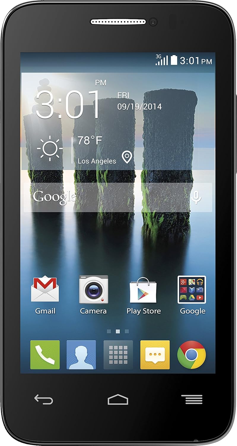 Amazon.com: Alcatel One Touch Evolve 2 Black - No Contract (T-Mobile): Cell  Phones & Accessories