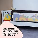 Safety 1st Portable Bed Rail Foldable Toddler Bed Guard Blue 106cm view 3