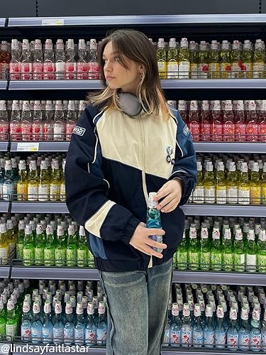 Aelfric Eden Colorblock Detachable Medallion Jacket Zipper Closure