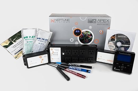 Amazon Com Neptune Systems Apex Gold Package With Apex Base Display Lab Ph Lab Orp Pm2 Lab Conductivity Pet Supplies
