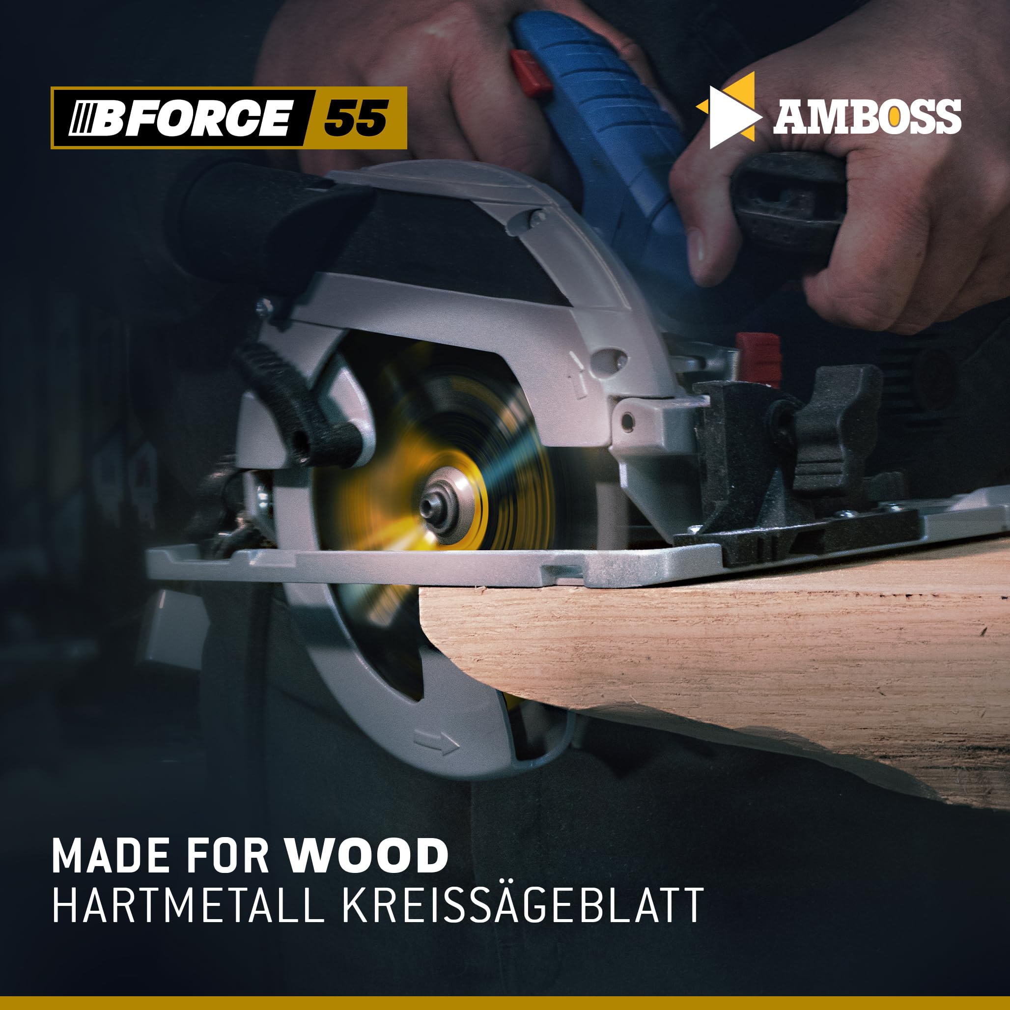 HM Kreissägeblatt 165x20 16 Z12 Wechselzahn für Holz - Zuschnitt. AMBOSS WERKZEUGE® Sägeblatt 165mm +Reduzierring 16 20mm. 165x20 165x16 komp. zu Bosch GKS 165. GKS 55+. GKS55+G. GKS55+GCE. Makita 7