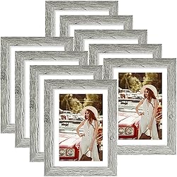 Vittanly 5x7 Picture Frame for Wall, Display 4x6