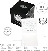 Eternal Petals Real Rose Lasts Years White Gold Solo with Clear Crystal view 4