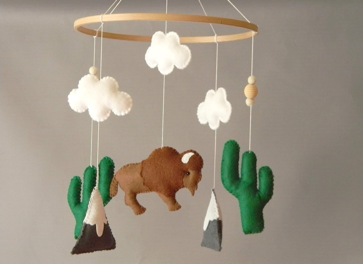 bison nursery decor