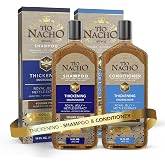 Tio Nacho Thickening Shampoo &amp; Conditioner Set for Thinning Hair, 14 fl oz | Hair Loss Shampoo for Men &amp; Women and Thickening Conditioner with Natural Extracts to Volumize Hair, Paraben Free, 2 count