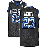 TUEIKGU 23 Scott Brothers Basketball Jersey for Men 90s Hip Hop Clothing for Party