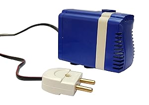 Amicikart Circle Submersible Water Pump 20W, Lifting Height 2M, Output 1300 L/H And 2 Pin Included