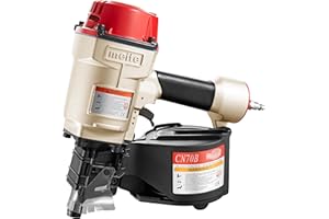meite CN70B Pneumatic Coil Nailer 45-70 MM 1-3/4-Inch to 2-3/4-Inch Industrial Coil Framing Nailer