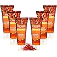 Vaadi Herbals Saffron Face Wash with Sandalwood Extract, 2 fl. Oz Each (Pack of 6)