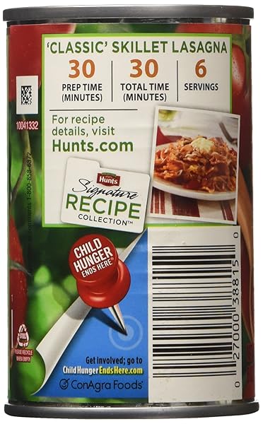 HUNT’S TOMATO PASTE 100% NATURAL 6 OUNCE (PACK OF 3)