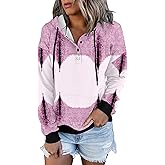 ROSELINLIN Womens Hoodies Sweatshirts with Kangaroo Pockets