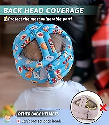 Baby Head Protector - Baby Helmet for Crawling