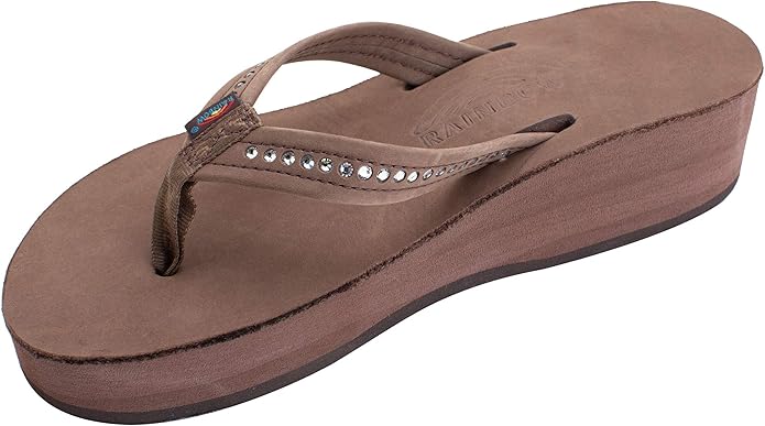 swarovski crystal rainbow sandals