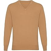 Lona Scott Men's Cashmere V Neck Sweater