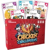 Chicken Challengers Card Game &ndash; Hilarious Strategy for Adults &amp; Teens, Family Game Night, 2‑8 Players, Ages 13+, Travel‑Friendly