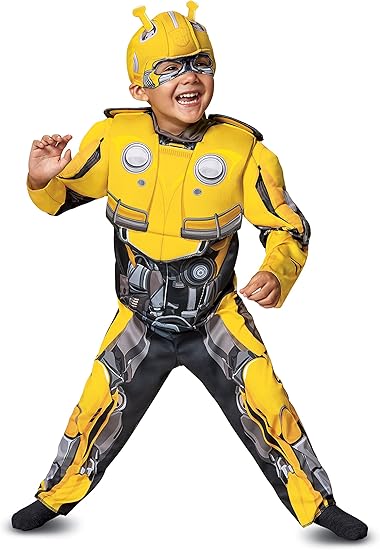 Amazon Co Jp トランスフォーマー バンブルビー 映画 マッスルバンブルビー コスチューム 幼児用 おもちゃ
