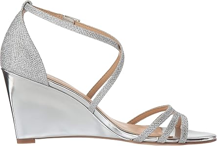 jewel badgley mischka hunt evening wedge sandals