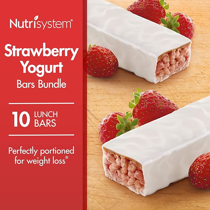 Nutrisystem® Strawberry Yogurt Bars Bundle, 10 Count Bars