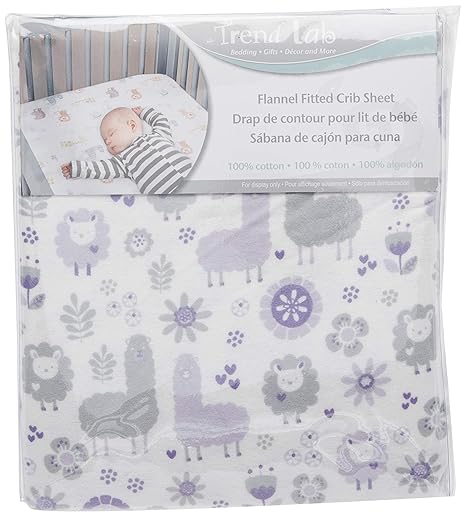 flannel crib bed sheets