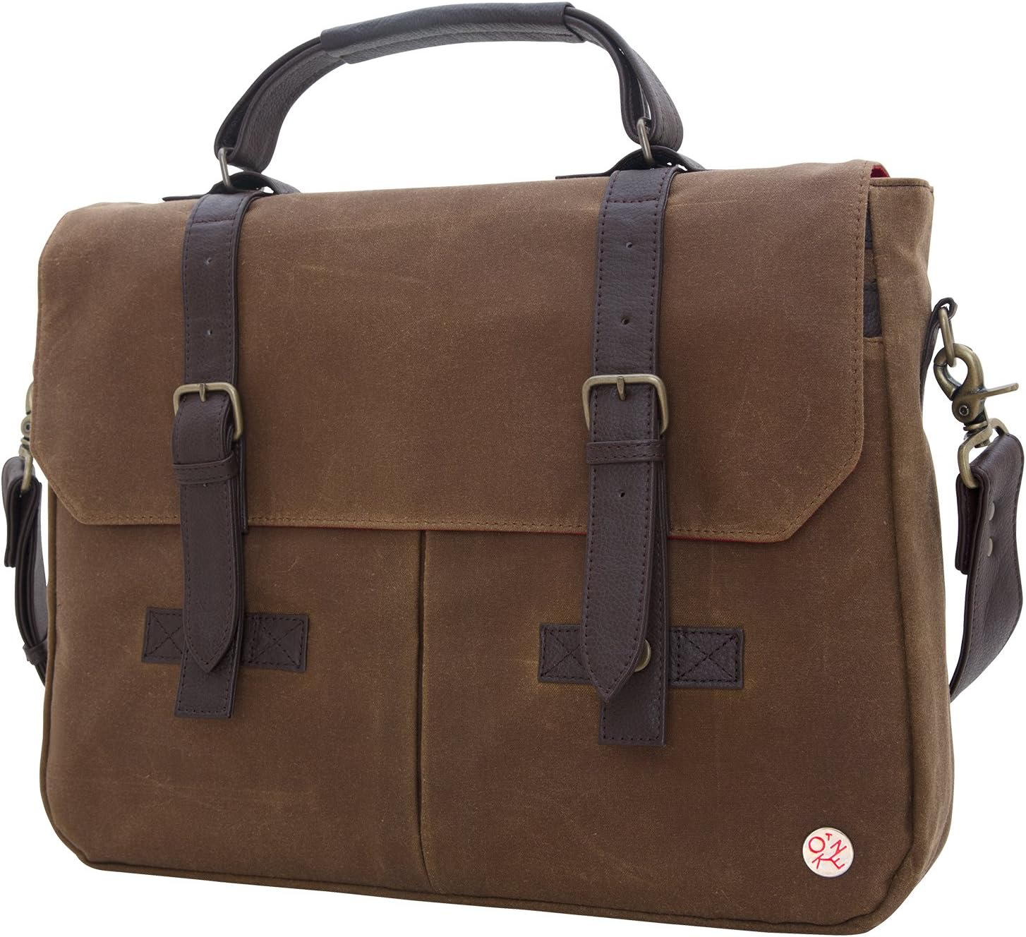 Token Bags Waxed Cortelyou Bag, Field Tan, One Size