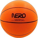 NERO SPORT Ninja Silent Basketball- Soft Foam Indoor Hoop Play | Soundless Ball for Quiet Dribbling and Indoor Training