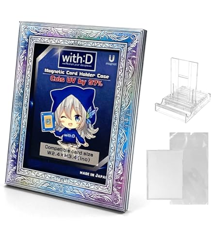 Amazon.com: Amazdone with:D Magnetic Card Display Case 35PT, UV