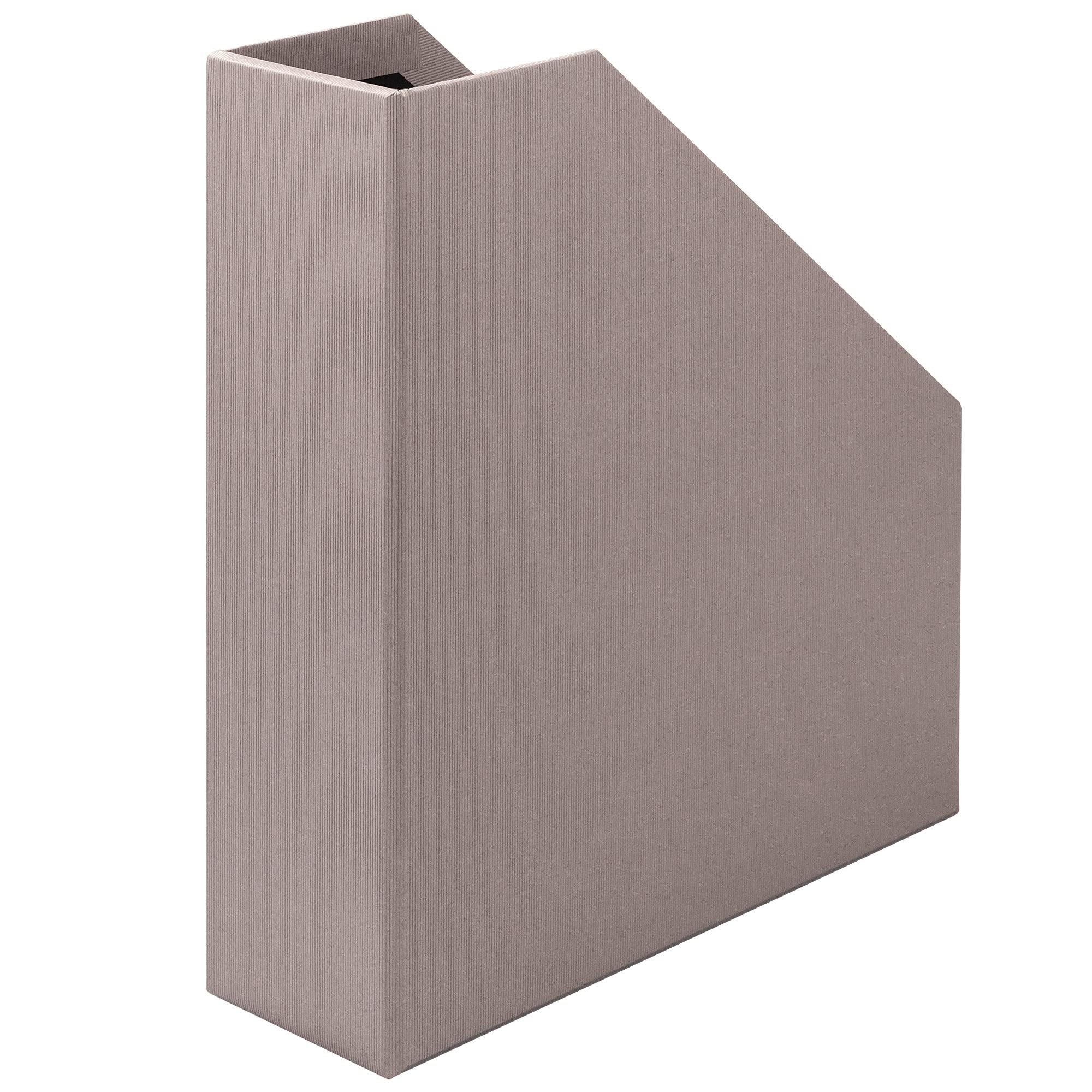 Rössler Papier 1318452490 - S.O.H.O. Opbergdoos voor DIN A4, 8 x 26 x 31,5 cm, taupe, 1 st.