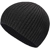 ZLYC Men Winter Knit Fisherman Beanie Hat Fashion Warm Daily Skull Cap