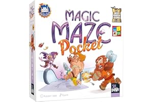 Sit Down Magic Maze Bag Board Game | Ages 8+ | 2-8 Players | 15 Minutes Playing Time