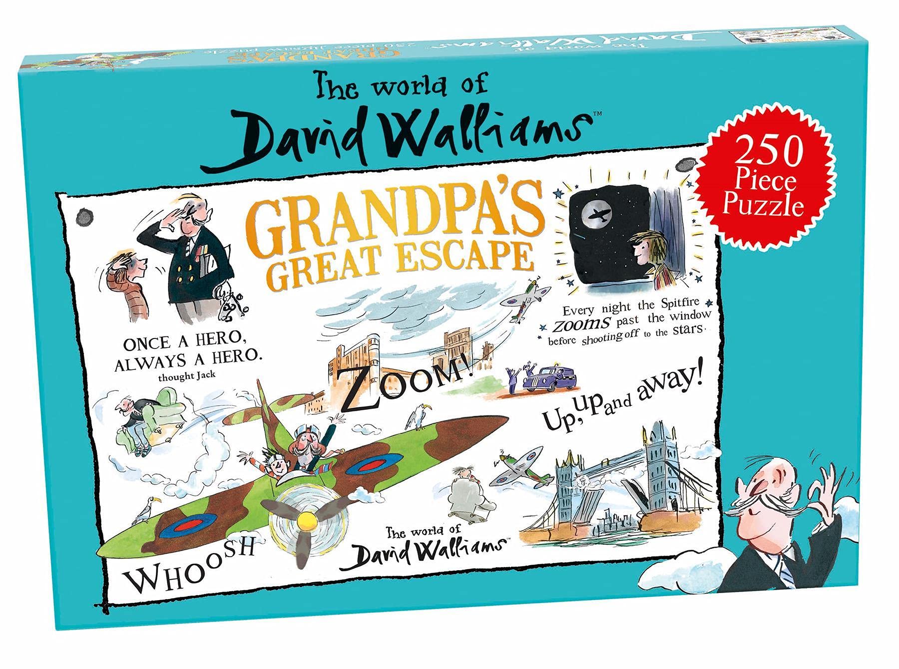 The World of David Walliams 7395 Grandpa's Escape 250 piece Puzzle