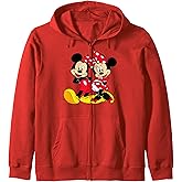 Disney - Mickey and Minnie Adorable Zip Hoodie