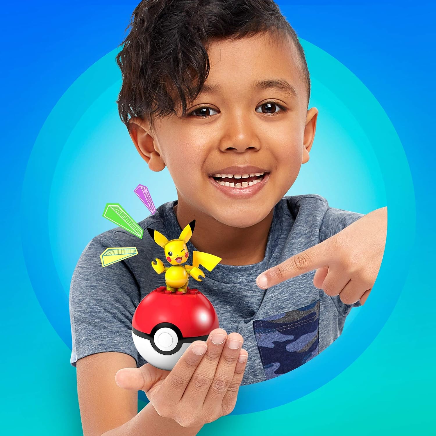 MEGA Construx Pokémon Pikachu, Multicolor - Image 3