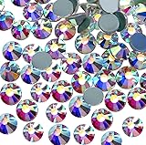 Jollin 144pcs Hotfix Rhinestones Flatback Crystal