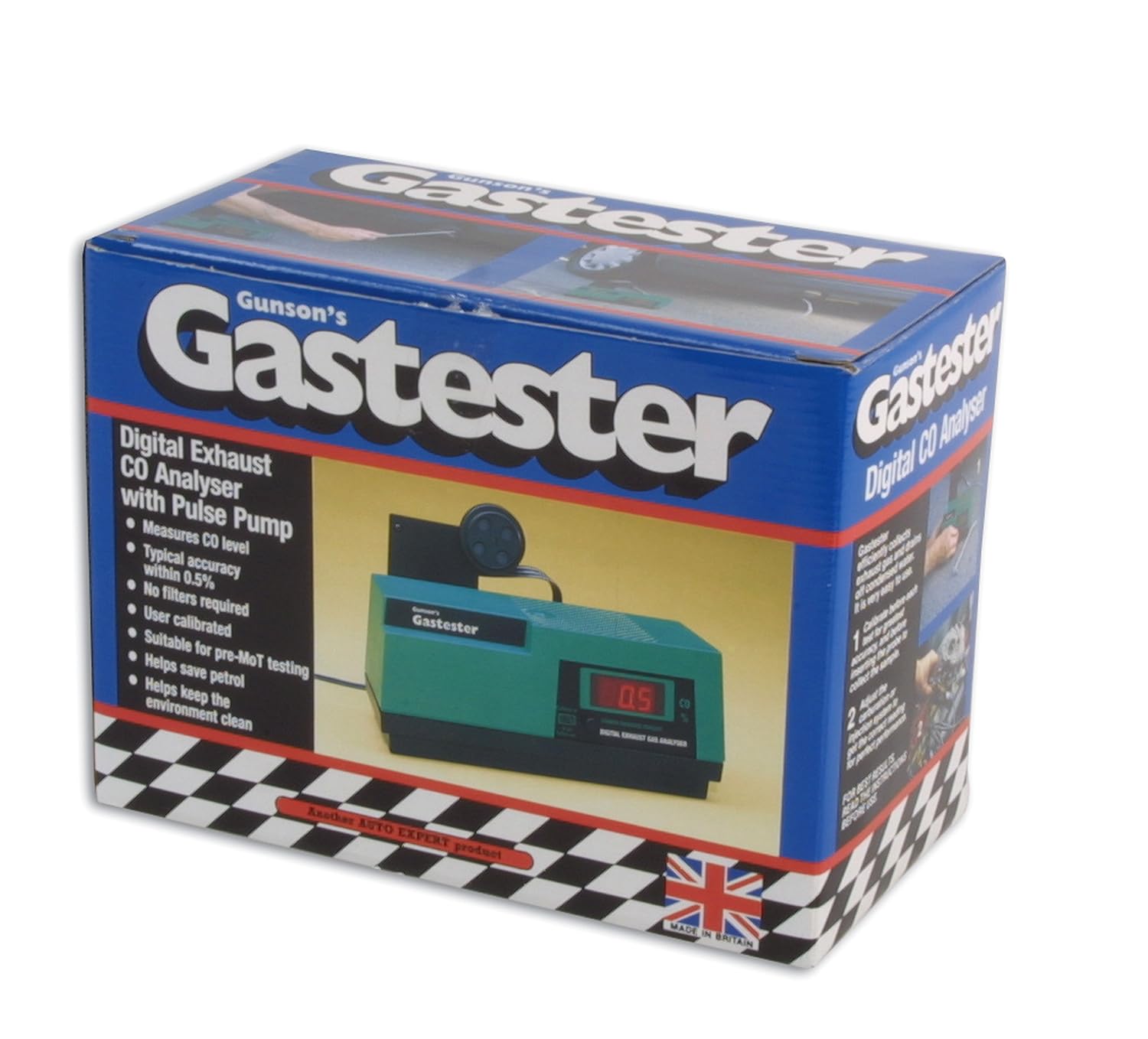 Gastester Exhaust Gas Analyzer Portable 12V powered Tools & Equipment