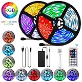 Rubans à LED Etanche 10M 300 LED 5050 RGB SMD Multicolore Bande LED Lumineuse av