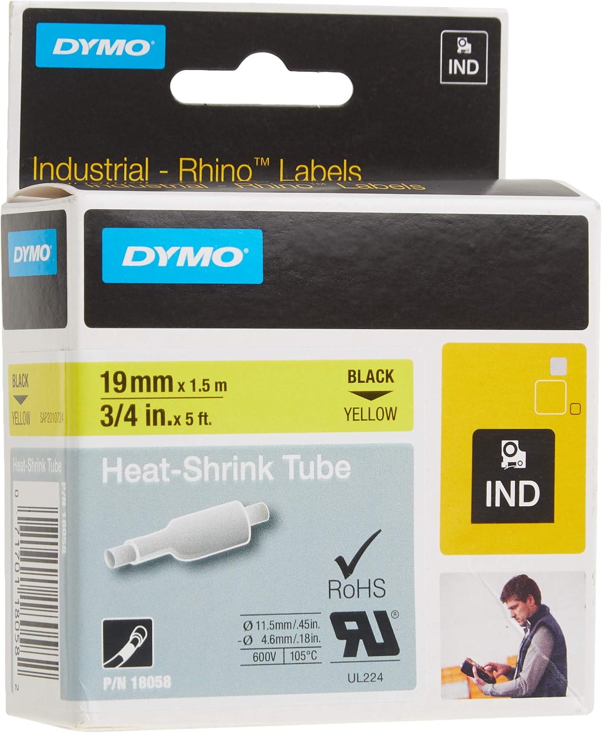 dymo rhino heat shrink