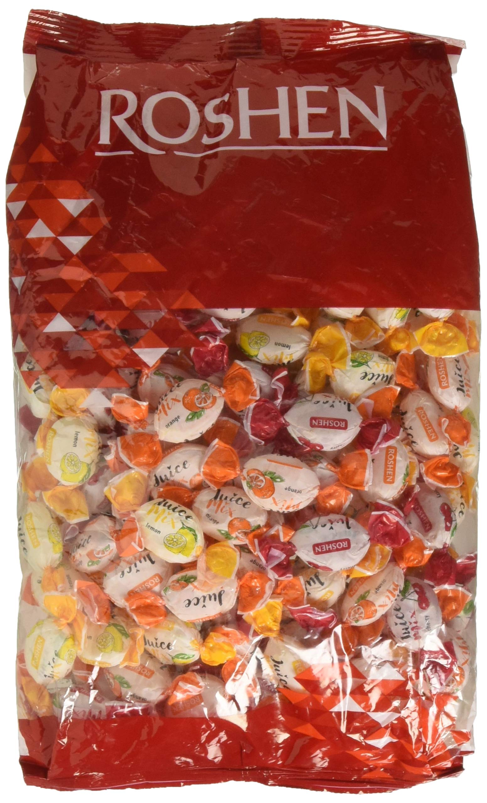 Roshen Assorted Fruit Hard Candy Mix, 2.2 lbs/ 1 Kg by Chocolato Buy