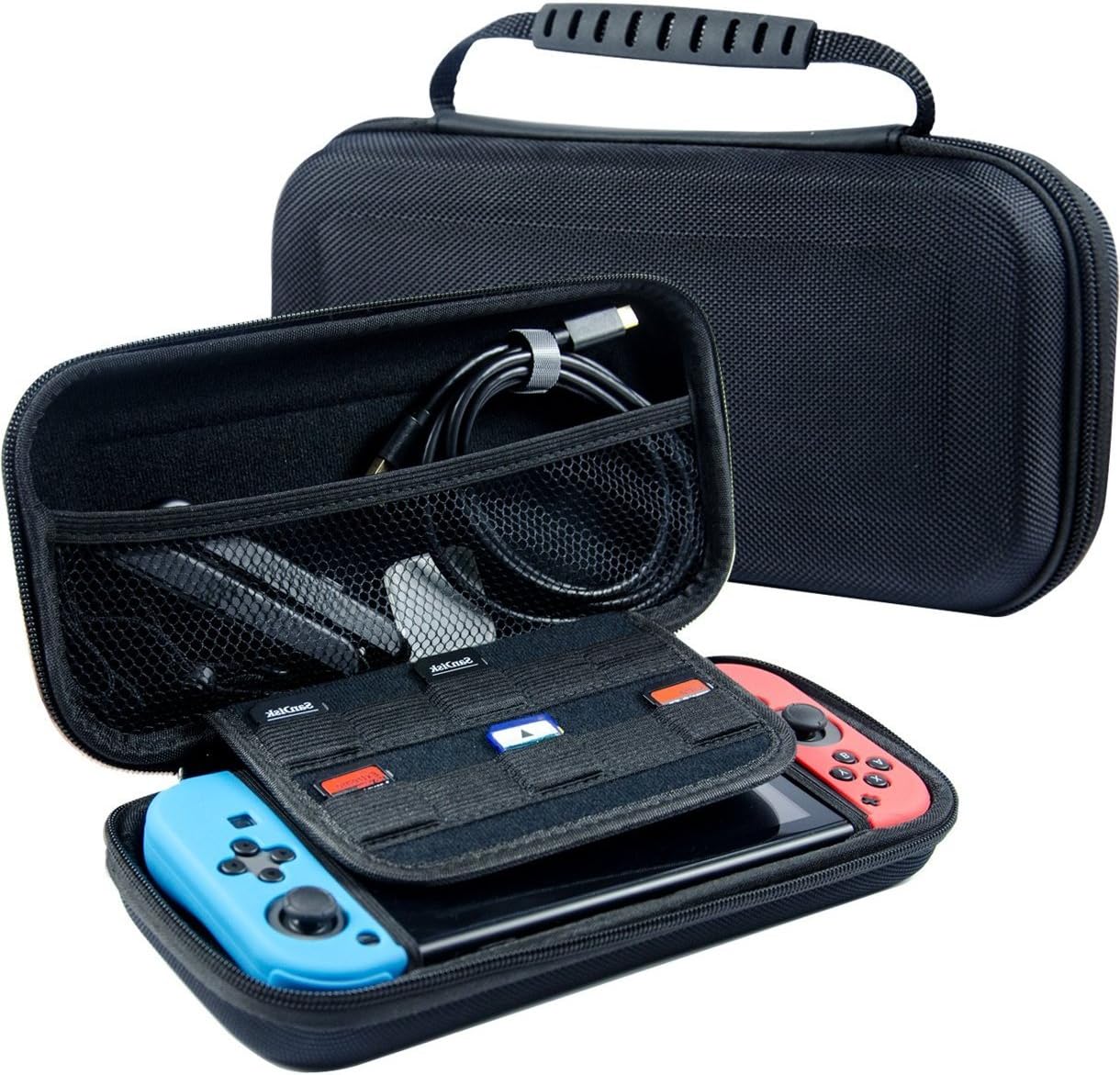 Nintendo Switch Case -beilom Black Protective Hard Portable Travel Carry Case Shell Pouch for Nintendo Switch Console & Accessories Manufacturer: beilom